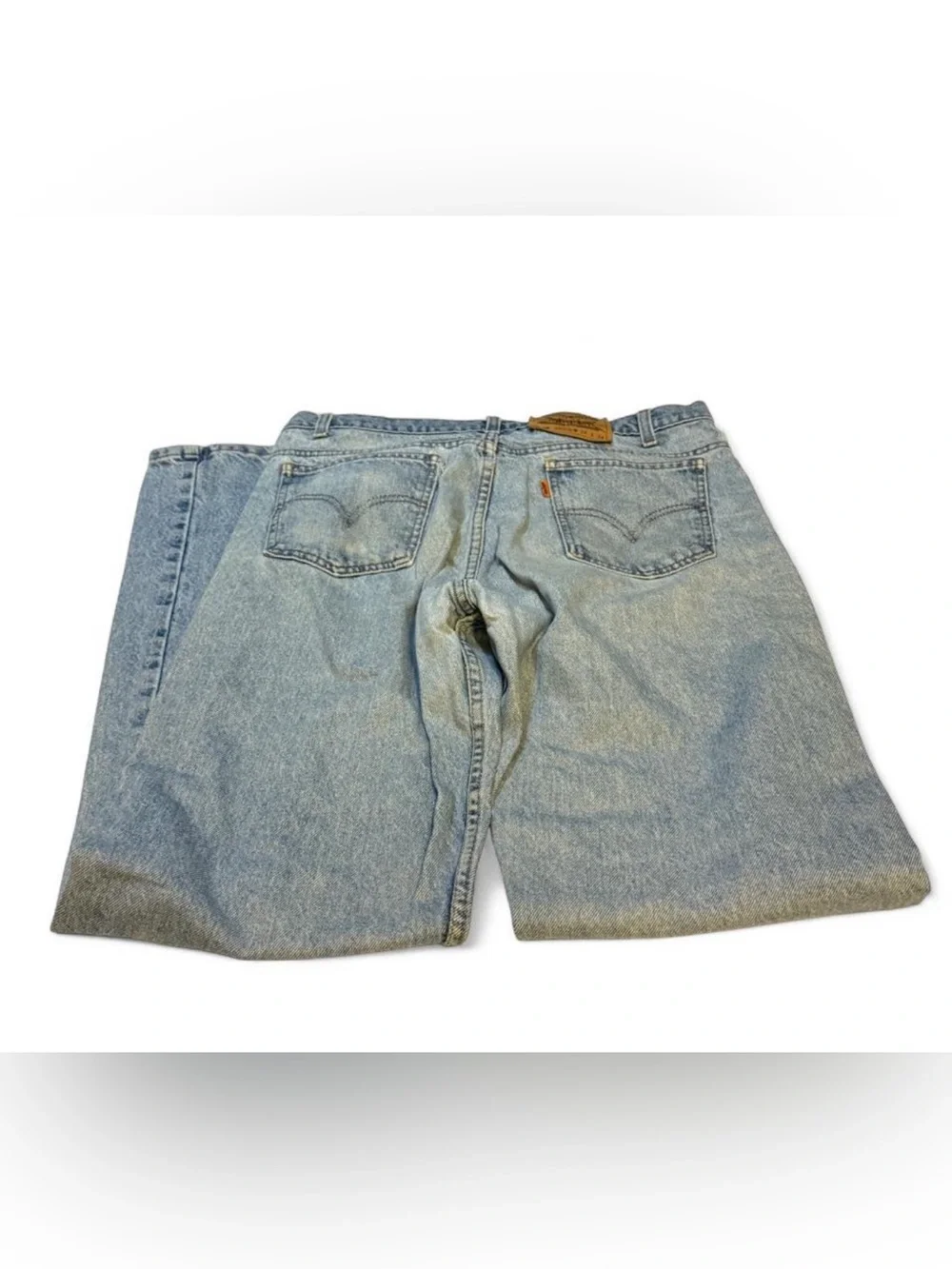 Vintage Levi's 505’s Men's Light Blue Straight Leg Denim Jeans